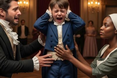 El hijo autista del barón gritaba en el baile… hasta que un esclavo hizo algo sorprendente.