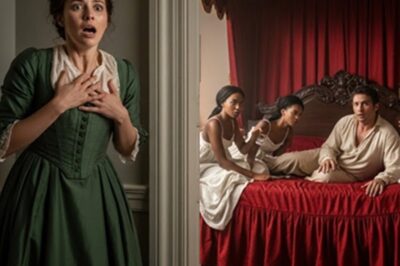 Una mujer encuentra al dueño de una plantación en la cama con tres esclavas y obliga a todo el pueblo a presenciar el escándalo…