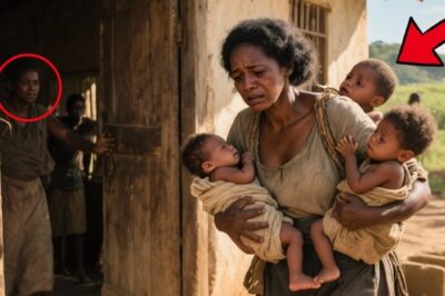 Una esclava fue expulsada de los barracones de esclavos por dar a luz trillizos, hasta que llegó el coronel.