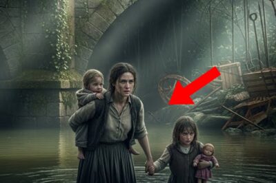 La Viuda Cruzó El Río Con Sus Hijos — Y Bajo El Puente Descubrió Lo Que El Pueblo Ocultó Décadas