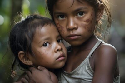 Una niña indígena pasó 7 días sin comer para alimentar a su hermana. ¡Llorarás al ver lo que la salvó!