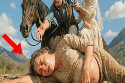 EL GRANJERO CAMINABA POR EL SENDERO DEL MONTE CON SU NOVIA… Y SU EXESPOSA EMBARAZADA CAYÓ EXHAUSTA…