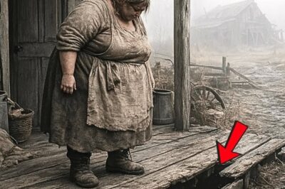 DEJARON A LA CAMPESINA GIGANTE APENAS CON UNA CASA GRIS, PERO LO QUE HALLÓ BAJO LA TABLA CAMBIÓ TODO