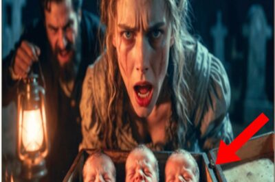 El coronel vio a la señora enterrar vivos a los tres bebés del esclavo en el cementerio… y salvó a los bebés.