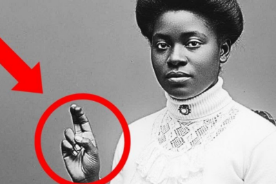 Era solo un retrato de estudio de 1903, hasta que viste los extraños símbolos en la mano de la mujer.