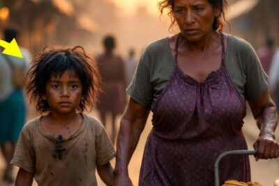 Niño abandonado fue adoptado por una vendedora ambulante… ella compraba en la tienda de su madre