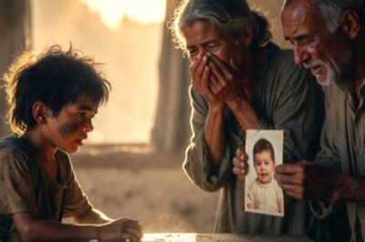 Niño abandonado fue adoptado por una pareja pobre — eran sus abuelos buscándolo 15 años