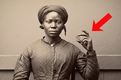 Los historiadores restauraron una fotografía de 1863 y encontraron un símbolo oculto en la mano de la mujer esclavizada.