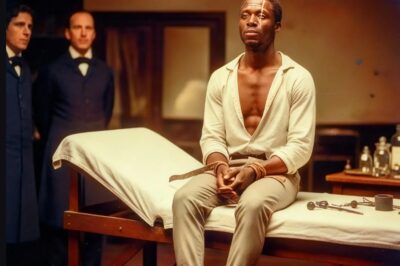 Dijeron que el esclavo era inmune al dolor, así que lo ataron en la sala de disección del hospital Santa Casa.