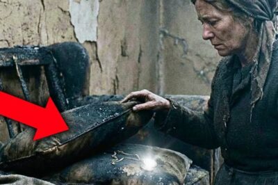 La viuda aceptó un sofá quemado como pago, pero al levantar el cojín, halló respuestas de su pasado.