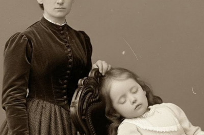 La niña Whitaker – Fotografía de un niño dormido (1863)