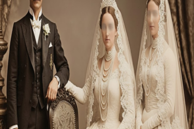 Un retrato de boda de 1900 parecía apropiado… hasta que los historiadores se dieron cuenta de que había casado a dos novias.