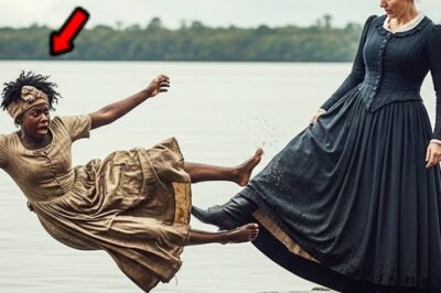 La esclava suplicó: “No sé nadar”, pero la baronesa la arrojó al río de todos modos.