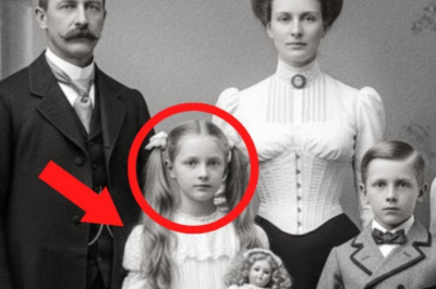 Una foto familiar de 1895 que parece normal. Al acercarse a la niña, descubren algo siniestro.