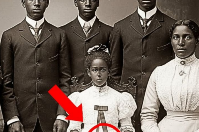 Era solo una foto familiar tranquila, hasta que viste lo que sostenía la hija menor.