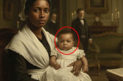 Le Mariage Blanc de la Fille du Planteur – la foto de la nourrice tient l’héritier illégitime 1864