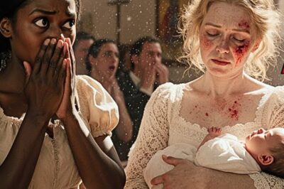 La señora parecía irreconocible en el bautizo, pero lo que la esclava reveló después dejó a todos en shock.