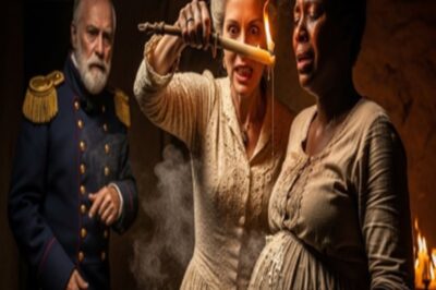 El coronel vio a la señora quemar a la esclava embarazada… y no tuvo el coraje de enfrentarla.