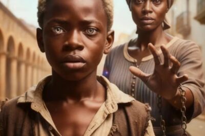 En Veracruz, fue descubierto un niño con ojos azules y cabello rubio — hijo de una esclava.