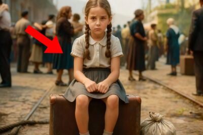 En 1947, una niña estaba sentada sobre su maleta en el puerto y nadie vino a recogerla ese día…