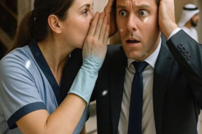 LA LIMPIADORA OYÓ A LOS ÁRABES EN SECRETO Y ADVIRTIÓ AL MILLONARIO… SU REACCIÓN SORPRENDIÓ A TODOS