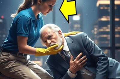 EL MILLONARIO DESPRECIÓ A LA MUJER QUE LIMPIABA SU OFICINA… HASTA QUE LE SALVÓ LA VIDA SIN PENSARLO