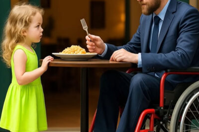 Niña pobre le dice a millonario paralítico: “Tus sobras por una cura”… y todo cambia.