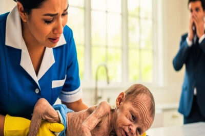 💥El hijo del millonario moría en silencio… hasta que la sirvienta hizo lo imposible