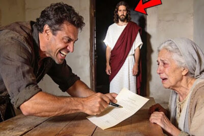 Gemelas negras invitan a un “MAMÁ, FIRMÁ ESTO O TE DEJO EN LA CALLE” – AMENAZÓ EL HIJO… PERO JESÚS LE DIO UNA SORPRESA millonario a ser su papá en la escuela