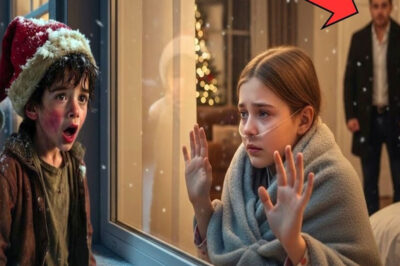 El millonario encuentra a un niño sin hogar cantando para su hija enferma en Nochebuena…