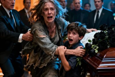 “¡NO ESTÁ MUERTO!” — Una Mendiga Detuvo el Funeral del Hijo del Jefe… Y LO QUE PASÓ DESPUÉS DEJÓ A TODOS SIN ALIENTO