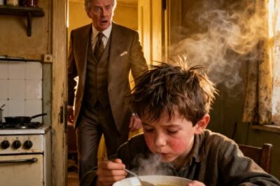 ¡Millonario Llega de Viaje y Encuentra a su Hijo Pidiendo Comida al Vecino! Lo que Descubre…