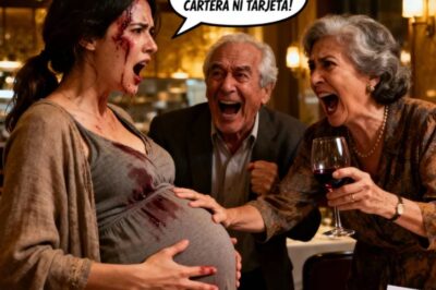 «¡OH, NUERA, NO TRAJIMOS NI LA CARTERA NI LA TARJETA!» Mis suegros se rieron a carcajadas, me gritaron frente a todos, empujaron mi barriga de embarazada y me lanzaron vino en la cara cuando el restaurante presentó la cuenta de $200K, culpándome de haber llamado demasiadas veces. Pero sus risas se apagaron de repente cuando, con calma, les dije: «Quizá quieran escuchar la verdad antes de volver a burlarse…»