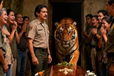 Todos Lloraban en El Funeral… Hasta Que Apareció Un Tigre Y Ocurrió Algo Inexplicable…