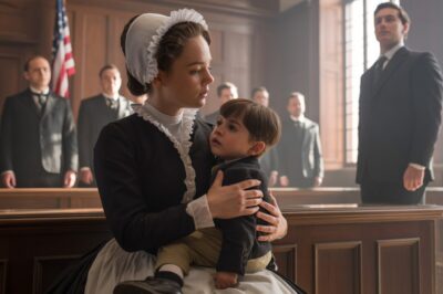 La criada acusada de robo entró sola en la sala del tribunal, pero cuando el hijo del millonario tomó la palabra en el estrado, la verdad hizo estallar el silencio en la sala.