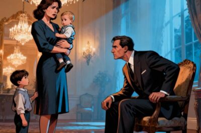 NO PUEDO CUIDAR DE LOS DOS” — MUJER ABANDONADA LE OFRECE UNO DE LOS GEMELOS AL MILLONARIO… PERO …