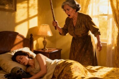 La nuera dormía hasta las 10; Doña López alzó el palo… y lo que vio en la cama la dejó helada