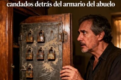 Joven desaparecido por 14 años — su padre halla puerta con 7 candados detrás del armario del abuelo