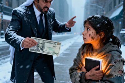 EL MULTIMILLONARIO ÁRABE PENSÓ QUE PODÍA HUMILLARME CON UNA BROMA CRUEL SOBRE 100 MILLONES DE DÓLARES MIENTRAS YO MORÍA DE HAMBRE EN LAS CALLES DE NUEVA YORK, PERO NUNCA IMAGINÓ QUE ESA PEQUEÑA NIÑA MEXICANA OLVIDADA POR EL MUNDO TENÍA LA LLAVE MAESTRA EN SU CEREBRO PARA SALVAR SU IMPERIO Y DARLE LA LECCIÓN DE HUMILDAD MÁS GRANDE DE SU VIDA.