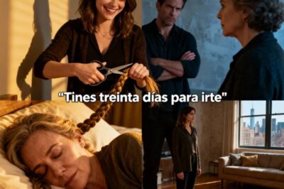 “Mi nuera me cortó la trenza que había llevado toda la vida mientras dormía; luego sonrió con burla y dijo: ‘Ahora ya sabes cuál es tu lugar’. Mi hijo la apoyó, insistiendo en que yo ‘necesitaba la lección’. Guardé silencio… pero tres días después, de pie en mi propia sala en Nueva York, la miré a los ojos y le dije: ‘Tienes treinta días para irte’.”