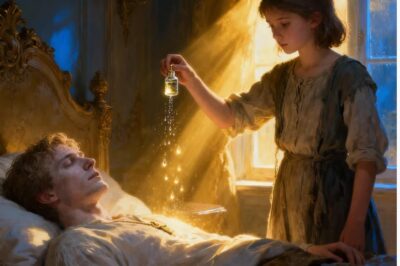 (nk)Al hijo del millonario le dieron cinco días de vida… pero una niña pobre le roció agua bendita y…