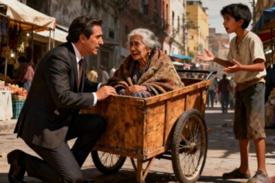 EL GRITO QUE SALVÓ UNA VIDA: Un Magnate Chilango Encontró a su Madre en una Carretilla de Tepito y la Lección de Humanidad de un Joven Pobre le Cambió la Vida para Siempre. ¡Prepárate para la Historia Más Viral de la CDMX!
