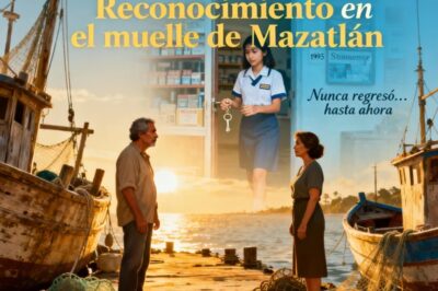 TN-NOVIO la reconoce cerca del muelle de pescadores en Mazatlán — 29 años de silencio separaron…