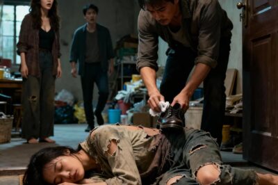 Aparecí en la casa de mi hermana sin avisar. Ella estaba dormida sobre el felpudo, con ropa vieja y rota. Su marido se limpió los zapatos en su espalda y le dijo a su amante: —Esa es nuestra criada loca. No grité. Di un paso al frente y todos se quedaron paralizados, porque…