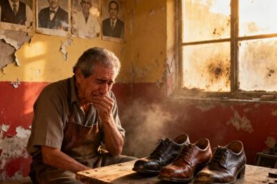 UN ZAPATERO QUEBRADO DIO ZAPATOS A UN NIÑO DESCALZO… Y JESÚS LO HIZO MILLONARIO…