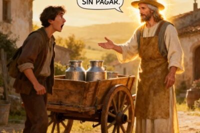 “LLÉVELO SIN PAGAR”, DIJO EL LECHERO ANCIANO AL FORASTERO… PERO ERA JESÚS EN PERSONA…