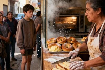 “¿TENDRÍAS UN PASTEL CADUCADO PARA MI?” PREGUNTÓ EL NIÑO MENDIGO… PERO EL MILLONARIO LO VIO TODO