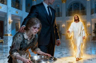 HOMBRE RICO OBLIGABA A SU HIJA ENFERMA A LIMPIAR LA MANSIÓN SIN DESCANSO — JESÚS LE DIO UNA LECCIÓN