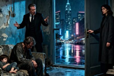 El billonario explotó al padre soltero por semanas… hasta que ella llegó a su puerta a medianoche