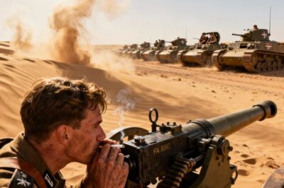 Cómo un artillero de Rommel desató el pánico y aniquiló una línea enemiga en minutos